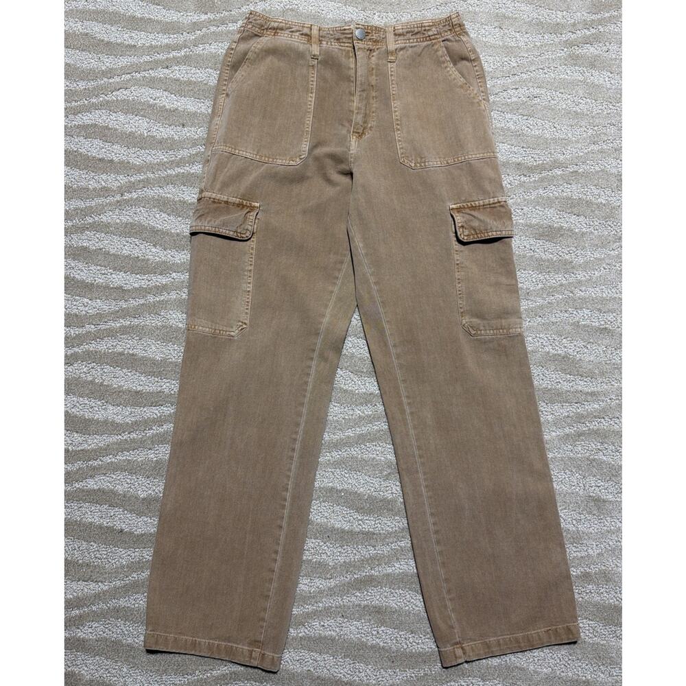 Velvet Heart Pants Women's XS Brown Bradley Cargo Pant 28" Inseam High Rise